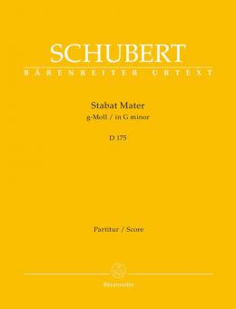 Stabat Mater en sol mineur D 175 Standard