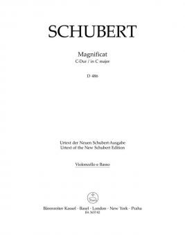 Magnificat en ut majeur D 486 
