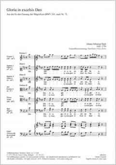 Gloria in excelsis Deo BWV 243a 