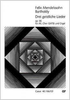 Hymne; 3 chants sacrés; fugue supplémentaire "Laßt sein heilig Lob uns singen" 