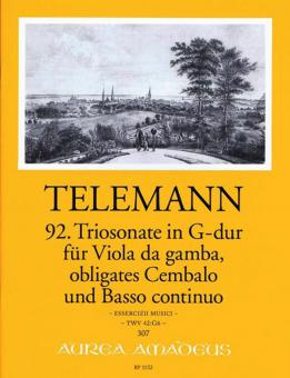 92. Triosonate in G-Dur 