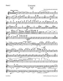 Concerto en mi mineur op. 64 