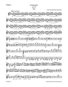 Concerto en mi mineur op. 64 