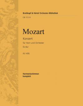 Konzert für Horn und Orchester (Nr. 4) Es-dur KV 495 (Breitkopf Urtext) 