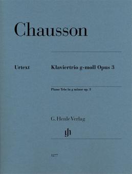 Klaviertrio g-moll op. 3 
