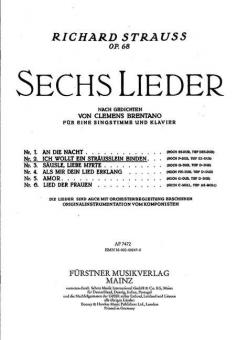 Ich wollt ein Sträußlein binden (high F major) Download