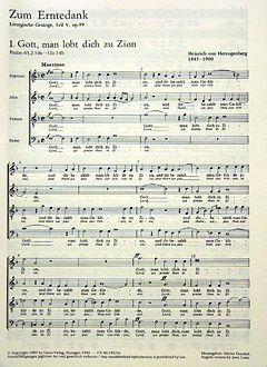 Liturgische Gesänge (Erntedankfest) Standard