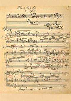 Introduktion, Passacaglia und Fuge e-Moll 
