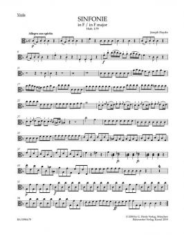 Symphonie en fa majeur Hob. I:79 