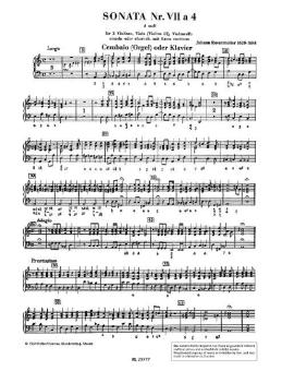 Sonata 7 a 4 in d-Moll Standard