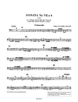 Sonata 7 a 4 in d-Moll Standard
