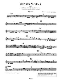 Sonata 7 a 4 in d-Moll Standard