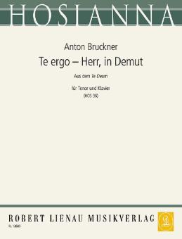 Te ergo - Herr, in Demut (in f-Moll) Standard