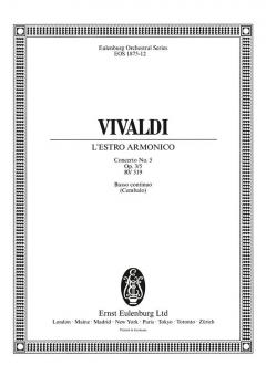 L'Estro Armonico op. 3/5 RV 519 