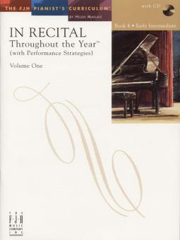 In Recital - Throughout The Year (With Performance Strategies): Vol. 1 - Book 4 