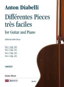 Differentes Pieces tres faciles 1 op. 10 