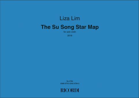 The Su Song Star Map 