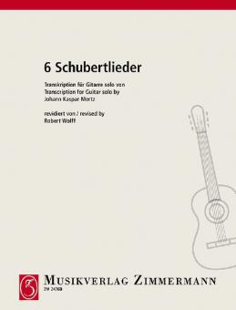 Six chansons de Schubert Download