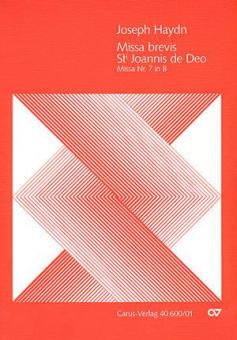 Missa brevis Sancti Joannis de Deo en si bémol majeur 