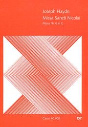 Missa Sti. Nicolai en sol majeur 