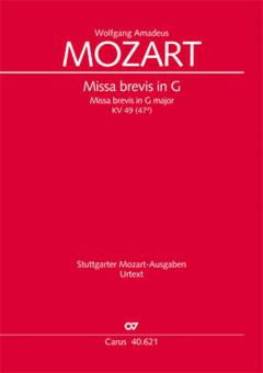 Missa brevis en Sol majeur Download