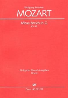 Missa brevis en Sol majeur 