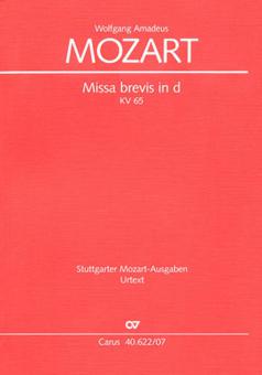 Missa brevis en ré mineur 
