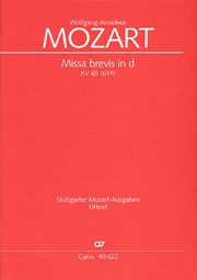 Missa brevis en ré mineur 