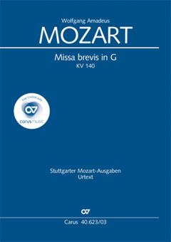 Missa brevis en sol majeur 