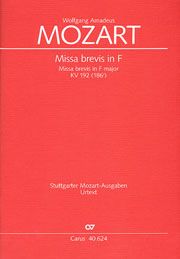 Missa brevis en fa majeur 