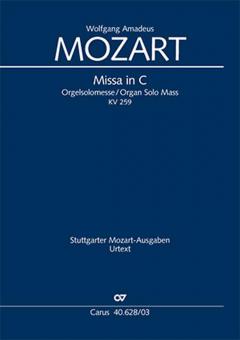Messe en ut majeur Standard
