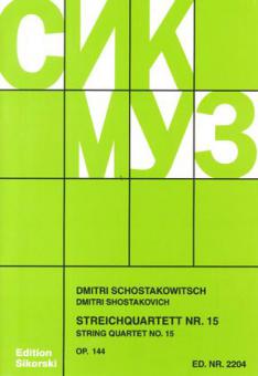 String Quartet No. 15 