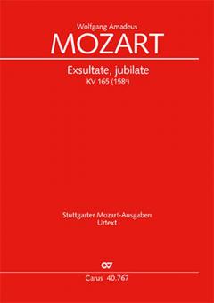 Exsultate, jubilate KV165 Standard