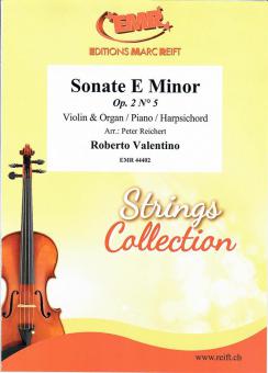 Sonate E Minorop. 2 No. 5 Standard