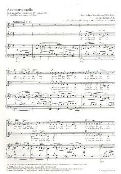 Ave maris stella (Ave, Stern der Meere) 1, 1 