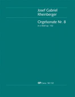 Sonate pour orgue No.8 en mi mineur 