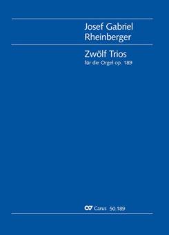 12 trios pour orgue 
