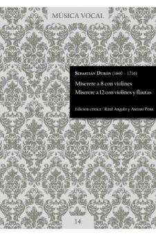 Miserere a 8 with violins - Miserere a 12 with violins and flutes 