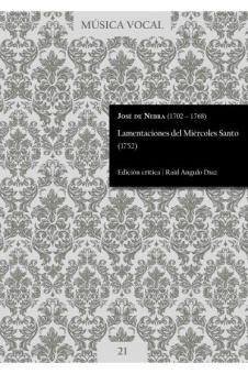 Lamentations for the Holy Wednesday (1752) 