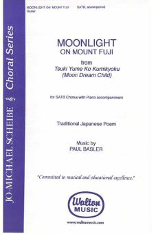 Moonlight on Mount Fuji 