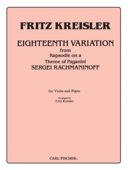 Eighteenth Variation 