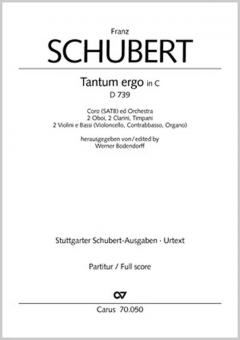 Tantum ergo en ut majeur Standard