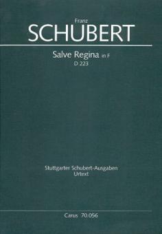 Salve Regina en fa majeur 