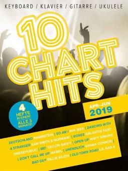 10 Charthits - April bis Juni 2019 
