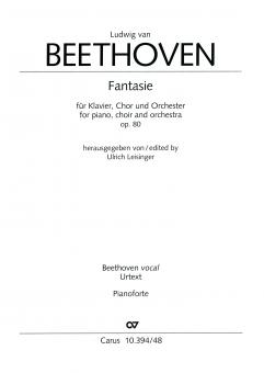 Fantaisie pour piano,choeur et orchestre 