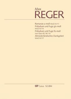 Orgelstücke WoO IV/11, WoO IV/15 