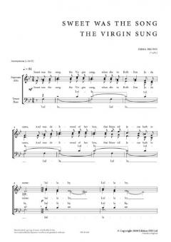 Sweet was the Song the Virgin Sung 