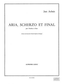 Aria Scherzo et Finale 