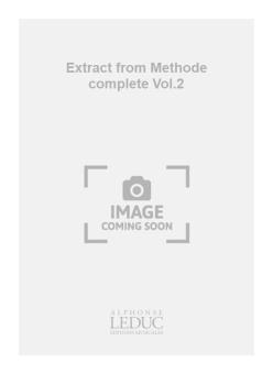 Extrait de La Methode Complete Vol. 2 