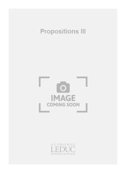Propositions 3 